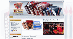 Desktop Screenshot of bp-harmonika.si